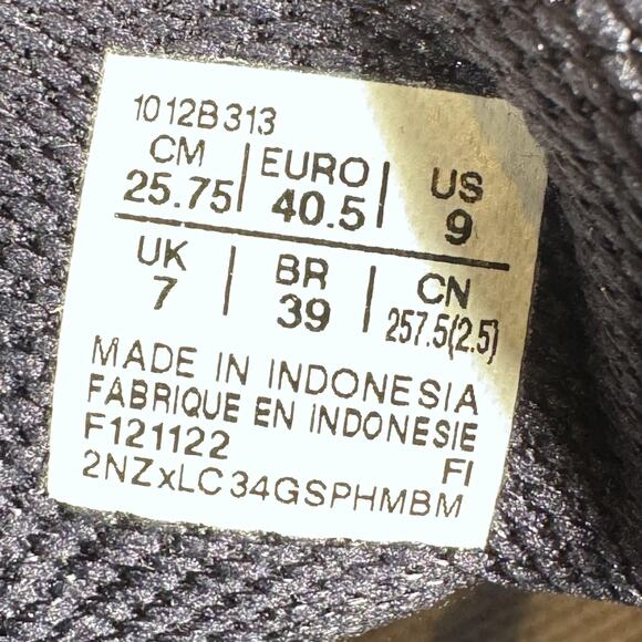 ASICS Gel-Venture 9 Shoes Womens Size 9 Navy Blue Gray Trail Running 1012B313 - Picture 11 of 11